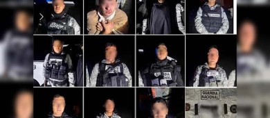 Detienen a 11 elementos de la Guardia Nacional por presunto robo de combustible