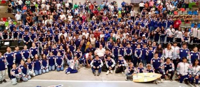 Abandera el gobernador a la selección sudcaliforniana rumbo a Olimpiada Nacional 2025