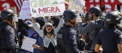 Sheinbaum responde a EE.UU.: 'Absolutamente falso que alenté protestas violentas'