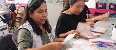 INE concluye cómputos distritales de elección judicial