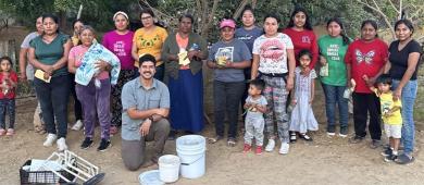 Gobierno Municipal de La Paz promueve la creación de huertos de traspatio