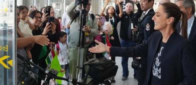 Sheinbaum llega al G7 y Trump anuncia que ya se va; en el aire primera reunión bilateral