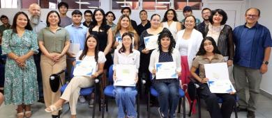 UABCS reconoce a estudiantes que concluyeron sus niveles de inglés en el Departamento de Len-guas Extranjeras