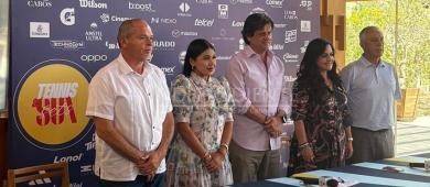 Presenta Abierto de Tenis Los Cabos a deportistas confirmados para edición 2025