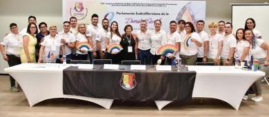 Inauguran el 3er Parlamento Sudcaliforniano de la Diversidad Sexual
