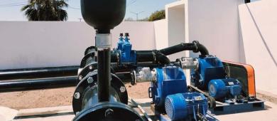 Entrega Gobernador de BCS rehabilitación de la estación de bombeo de aguas residuales en Ciudad Insurgentes