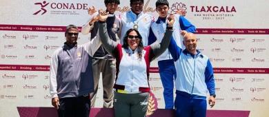 Atletismo Sudcaliforniano gana dos medallas de oros en la Olimpiada Nacional 2025