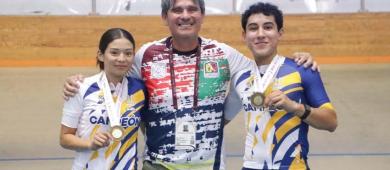 Más medallas de oro para BCS en ciclismo en la Olimpiada Nacional 2025