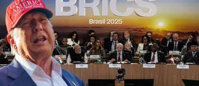 Sheinbaum rechaza amenaza de Trump de imponer 10% adicional de aranceles a países de los BRICS
