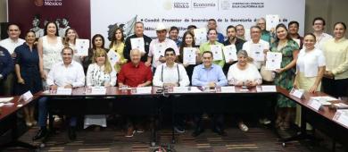 Instala el gobernador Castro Cosío, Consejo Consultivo Estatal de Promoción de la Inversión y el Empleo