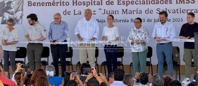 Anuncia Sheinbaum Pardo inversión de 300 mdp para fortalecer al IMSS Bienestar en BCS