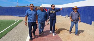 Anuncia Edith Aguilar nuevas etapas de infraestructura en Bahía Asunción y zona rural