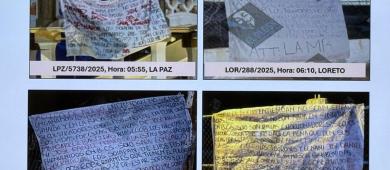 Utilizan vehículos del gobierno del estado para colocar narcomantas: PGJE