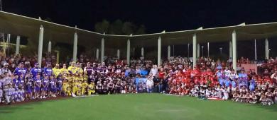 Inaugura Castro Cosío el Campeonato Nacional de Béisbol categoría Pre-iniciación