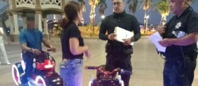 Trabaja Seguridad Pública para mantener el orden en el malecón de La Paz