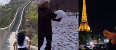 Sandra Anaya, diputada de Morena, presume viaje a la Muralla China