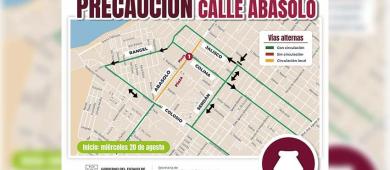 Este miércoles inicia la reconstrucción de losas de concreto en calle Mariano Abasolo de La Paz