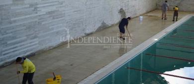 Instalaciones deportivas en Los Cabos dañadas por lluvias, incluyendo a la Alberca Olímpica