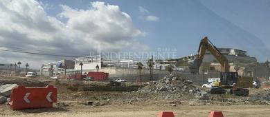 Obra de Glorieta Fonatur alcanza 40% de avance; Sheinbaum “renombra” la vialidad