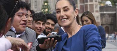 El 73 % de los mexicanos aprueba a Sheinbaum a días de cumplir un año como presidenta
