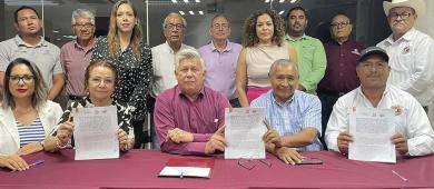 Autoridades de BCS firman convenio para reactivar laboratorio de insectos benéficos