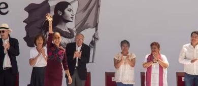 ‘No camino sola’... Sheinbaum destaca reducción de homicidios dolosos