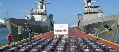 Semar rompe récord de detenciones y aseguramiento de drogas