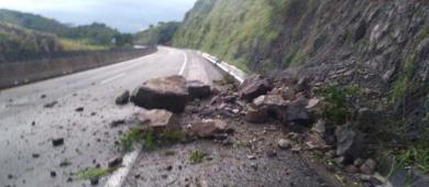 Fuertes lluvias provocaron 108 interrupciones en carreteras federales