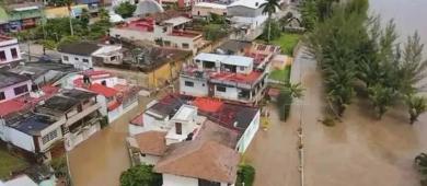 Gobierno estima en 100,000 las viviendas afectadas por lluvias en México desde el 6 de octubre