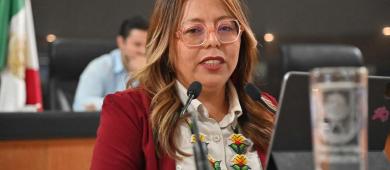 Que transporte de doble remolque circule en BCS sólo en horarios nocturnos propone la diputada Teresita Valentín