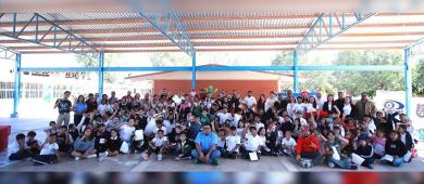 Más de 2 mil 800 niños y niñas participan en módulos itinerantes de ciencia y tecnología en BCS