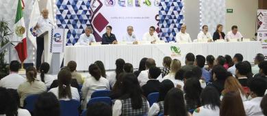 Gobernador Castro Cosío firma un acuerdo que facilita el acceso a la educación superior a estudiantes del CECyTE