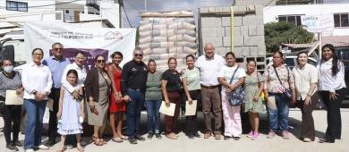 Gobernador Castro Cosío pone en marcha trabajos de pavimentación en la colonia Cangrejos de CSL