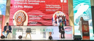 Presenta Milena Quiroga acciones de sostenibilidad en La Paz