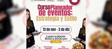 ICATEBCS abre inscripciones para curso de planificación de eventos