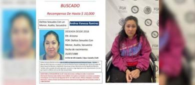 FGR entrega al gobierno de EU a mujer acusada de explotación sexual