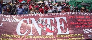 Maestros de la CNTE amenazan con boicotear el Mundial