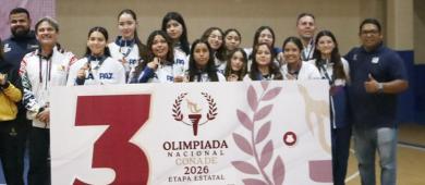 Logra equipo de básquetbol de La Paz subcampeonato en Olimpiada Estatal 2026