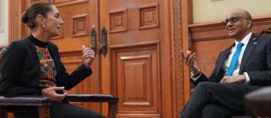 Sheinbaum anuncia que Singapur tendrá embajada en México