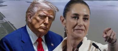 Trump amenaza con arancel del 5% a México por incumplimiento del Tratado de Aguas