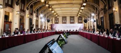 Asiste Gobernador VMCC a sesiones nacionales de Seguridad y Protección Civil encabezadas por la presidenta Claudia Sheinbaum