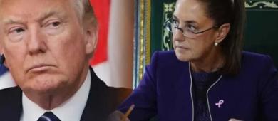 Queda descartada acción militar en México, afirma Sheinbaum tras llamada con Trump