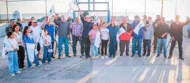 Edith Aguilar pone en marcha obra histórica para Bahía Asunción