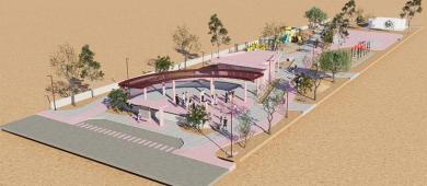 Arranca la construcción de la Alamedita en la colonia Villas de Guadalupe