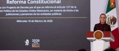 Sheinbaum enviará iniciativa al Senado para eliminar pensiones millonarias