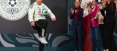 Sheinbaum lanza concurso para elegir a una joven que la representará en el partido inaugural del Mundial