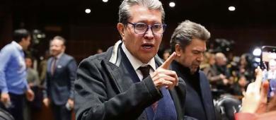 Reforma Electoral va a debate; no hay esperanza de convencer a PT y PVEM: Monreal