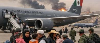 México suma mil 337 ciudadanos evacuados de Oriente Medio