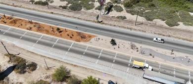 Avanza la construcción de Camellones Choyeros y Línea Púrpura en La Paz