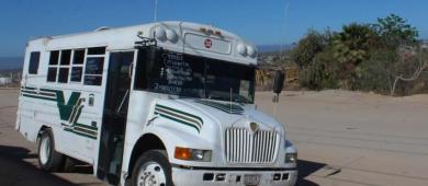 Por incremento en gasolina, analizan aumento a tarifas del transporte público en BCS
